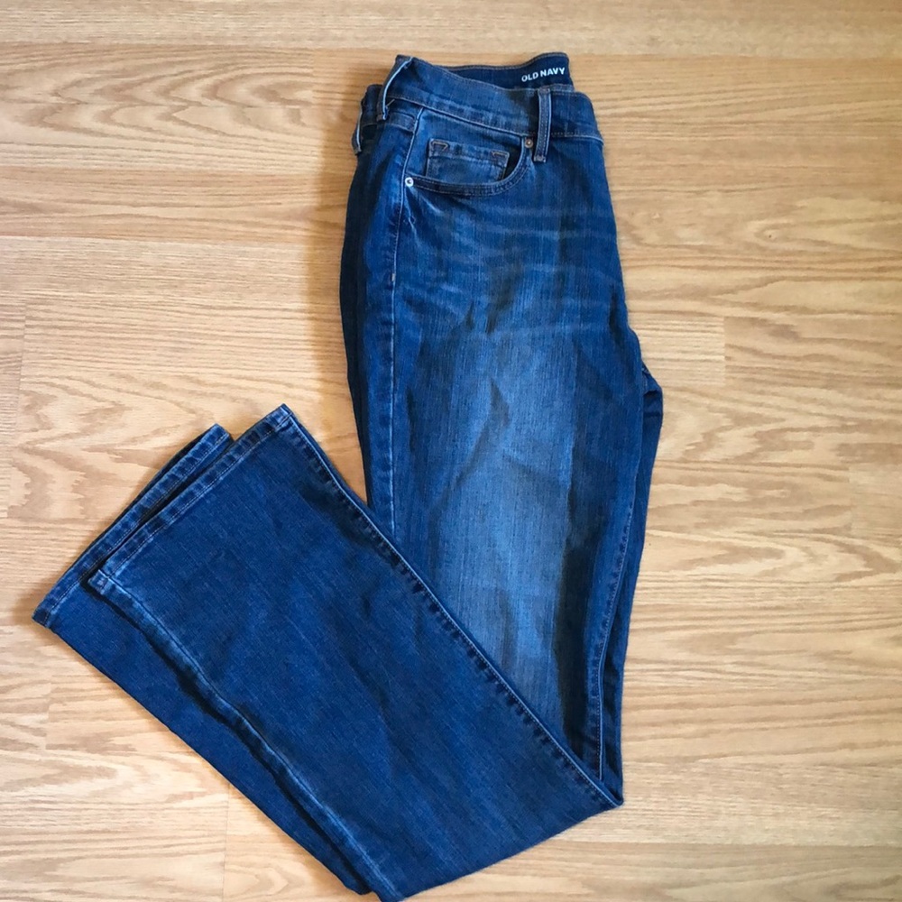 boot-cut jeans
